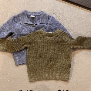 Gap Cozy Kids' Sweater Set - Blue and Green